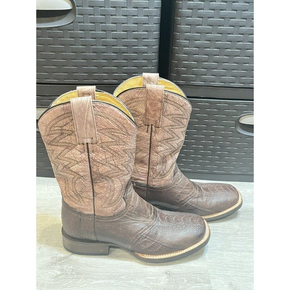 Roper Western Boots Deadwood Pull On Brown 09-020-6500-8119 BR MEN'S 8 D - Picture 8 of 10